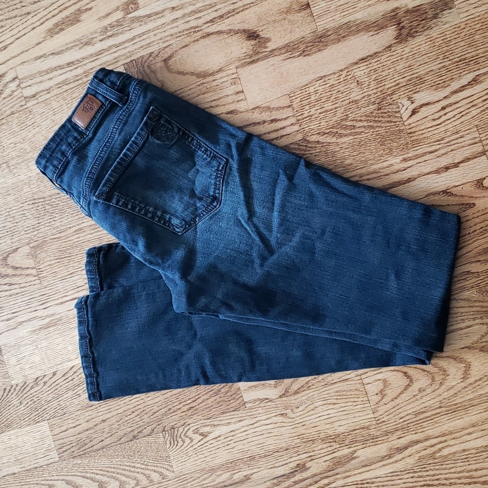 (27) Jessica Simpson Forever Skinny Regular Classic Dark Wash Denim Fitted